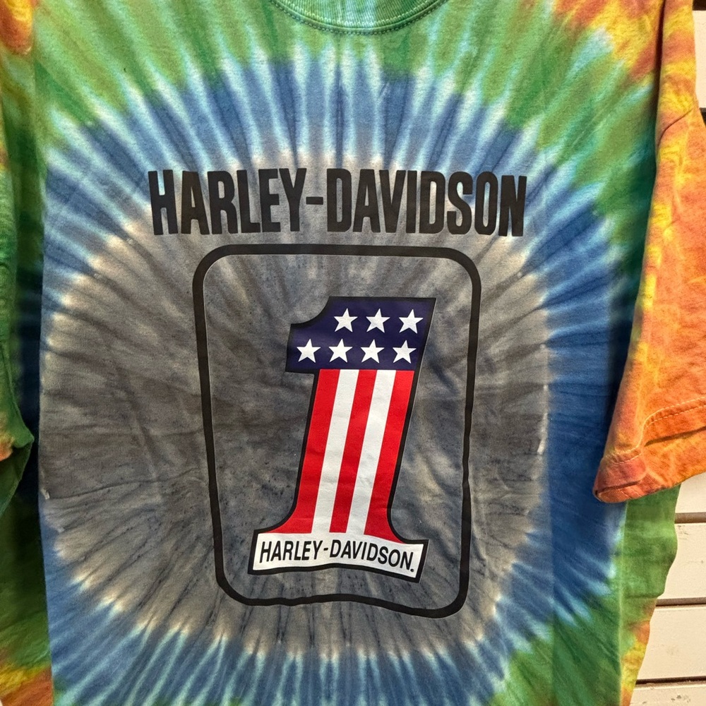 Harley-Davidson Multicolor Tie-Dye Tee